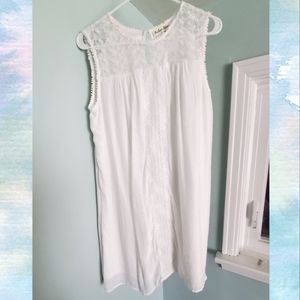 White dress, size medium